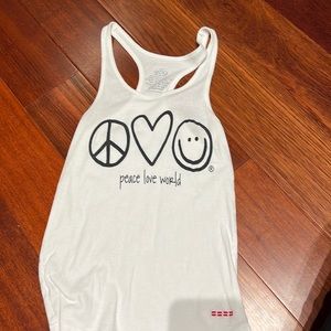 Peace love world tank